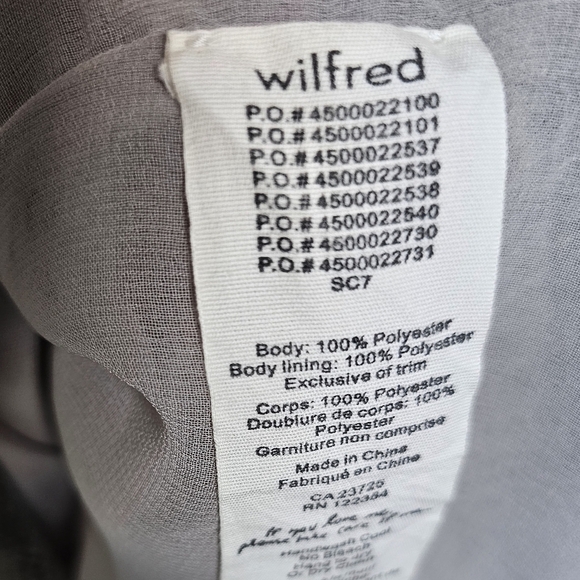 Welfread Aritzia Sabine Mini faux wrap snake print olive pocket cowl neckline S - Picture 6 of 8